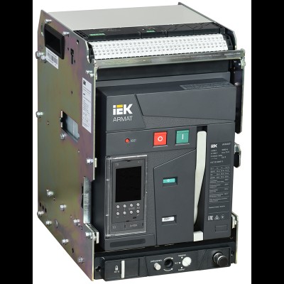 Возд. авт. выкл. выдв. 3P A 55кА 630А TD с акс. IEK ARMAT AR-ACB-3VA-055-0630A-TDCF Возд. авт. выкл. выдв. 3P A 55кА 630А TD с акс. IEK ARMAT AR-ACB-3VA-055-0630A-TDCF