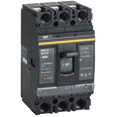 Выкл. авт. ВА88-39 3Р 400А 35кА MASTER с электрон. расц. IEK SVA71-3-0400-02 Выкл. авт. ВА88-39 3Р 400А 35кА MASTER с электрон. расц. IEK SVA71-3-0400-02