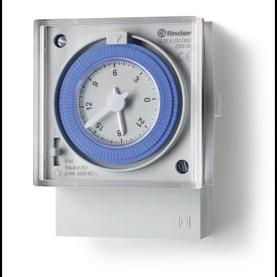 Реле времени механич. недельное монтаж на панель 1CO 16А 120...230В AC резервн. источник питания IP20 PAS 123182300007 Реле времени механич. недельное монтаж на панель 1CO 16А 120...230В AC резервн. источник питания IP20 PAS 123182300007