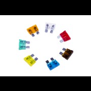 Набор автомобильных предохранителей стандарт в пластиковой коробке 100шт. 80-7024