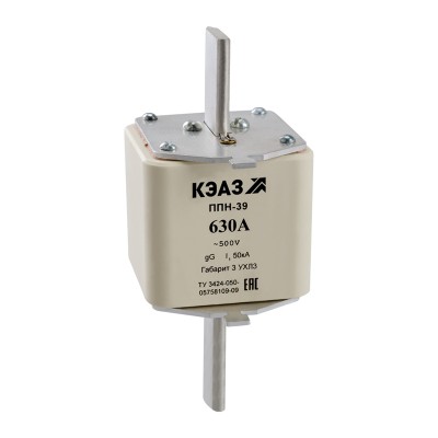 Вставка плавкая ППН-39-Х3-3-355А-УХЛ3 120259 Вставка плавкая ППН-39-Х3-3-355А-УХЛ3 120259
