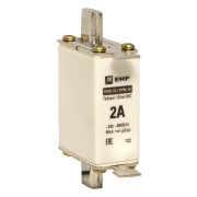 Плавкая вставка ППН-33 100/ 2А габарит 00С EKF PROxima fus-33/100/2