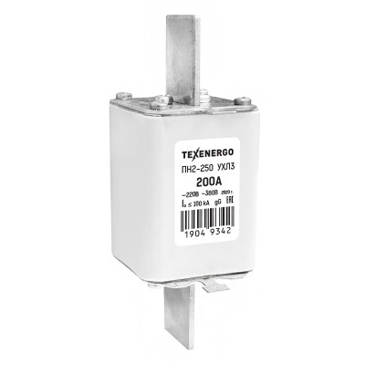 Плавкая вставка ПН-2 250/200А te00005152 Плавкая вставка ПН-2 250/200А te00005152