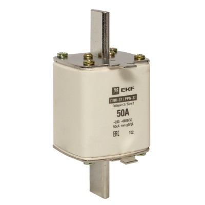 Плавкая вставка ППН-37 400/50А габарит 2 EKF PROxima fus-37/400/50 Плавкая вставка ППН-37 400/50А габарит 2 EKF PROxima fus-37/400/50
