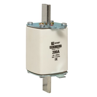 Предохранитель 200 А 660 В 1 (NH1) ППН-35 PROxima EKF fus-35/250/200 Предохранитель 200 А 660 В 1 (NH1) ППН-35 PROxima EKF fus-35/250/200
