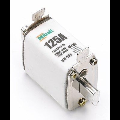 Предохранитель 160 А 500/660 В 00 (NH00) ПН-101 DEKraft 21308DEK Предохранитель 160 А 500/660 В 00 (NH00) ПН-101 DEKraft 21308DEK