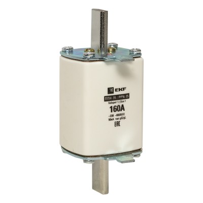 Предохранитель 160 А 660 В 1 (NH1) ППН-35 PROxima EKF fus-35/250/160 Предохранитель 160 А 660 В 1 (NH1) ППН-35 PROxima EKF fus-35/250/160
