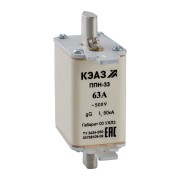 Вставка плавкая ППН-33-X3-00-6А-УХЛ3 111357