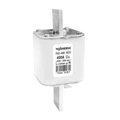 Плавкая вставка ПН-2 400/400А медь te00114630 Плавкая вставка ПН-2 400/400А медь te00114630
