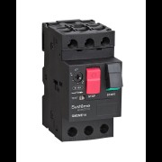 АВТ.ВЫКЛ.ЗАЩ.ДВ. GM2ME 0.1-0.16A КОМБ.РАСЦЕПИТЕЛЬ КНОП.УПР. GM2ME01