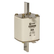 Плавкая вставка ППН-37 400/80А габарит 2 EKF PROxima fus-37/400/80