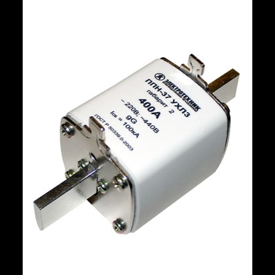 Плавкая вставка ППН-37 УХЛ3, 400А, габарит 2, IP00 (ЭТ) ET522680 Плавкая вставка ППН-37 УХЛ3, 400А, габарит 2, IP00 (ЭТ) ET522680