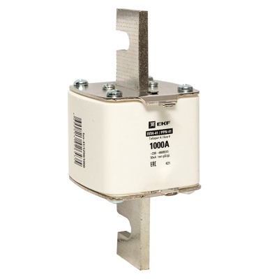 Плавкая вставка ППН-41 1250/1000А габарит 4 EKF PROxima fus-41/1250/1000 Плавкая вставка ППН-41 1250/1000А габарит 4 EKF PROxima fus-41/1250/1000
