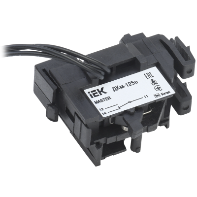 Контакт дополнит. ДКм-125е (ДКм-32) MASTER эл. р. IEK SVA11D-DK-1-02 Контакт дополнит. ДКм-125е (ДКм-32) MASTER эл. р. IEK SVA11D-DK-1-02