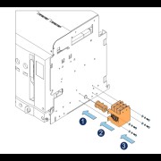 Индикация положения выключателя в корзине YON AD PSW-AD