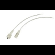 Соединительный кабель 2pin герметичный IP67 2х0.35 мм 300 V прозрачный 11-9322