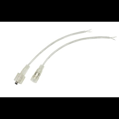 Соединительный кабель 2pin герметичный IP67 2х0.35 мм 300 V прозрачный 11-9322 Соединительный кабель 2pin герметичный IP67 2х0.35 мм 300 V прозрачный 11-9322