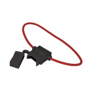 Держатель предохранителя типа стандарт прямоугольный черный 16-0421