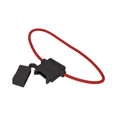 Держатель предохранителя типа стандарт прямоугольный черный 16-0421 Держатель предохранителя типа стандарт прямоугольный черный 16-0421