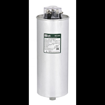 Косинусный конденсатор трехфазный 400В, 30кВАр серии КС-101 50415DEK Косинусный конденсатор трехфазный 400В, 30кВАр серии КС-101 50415DEK