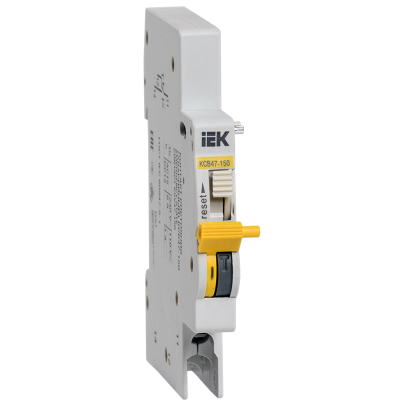 Контакт состояния КСВ47-150 на DIN-рейку для ВА47-150 IEK MVA50D-AK-1 Контакт состояния КСВ47-150 на DIN-рейку для ВА47-150 IEK MVA50D-AK-1