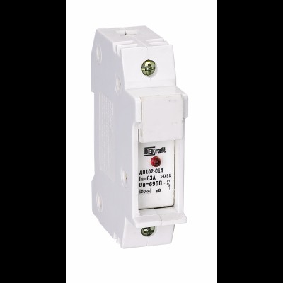 ДП-102 Держатель предохр. типа C14 с LED индикацией 1P 21386DEK ДП-102 Держатель предохр. типа C14 с LED индикацией 1P 21386DEK