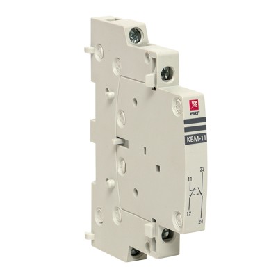 Контакт боковой дополнительный КБМ-11 NO+NC для КМ EKF PROxima km-cs-11 Контакт боковой дополнительный КБМ-11 NO+NC для КМ EKF PROxima km-cs-11