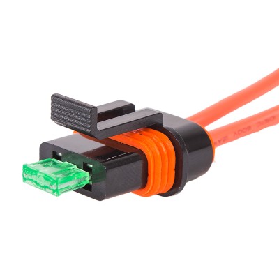 Держатель предохранителя типа «Мини» влагозащитный на проводе 16-0424 Держатель предохранителя типа «Мини» влагозащитный на проводе 16-0424