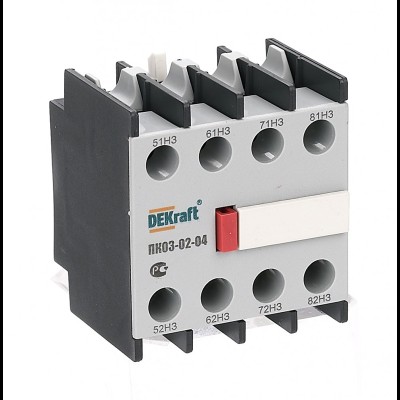 KM-103 Приставка контактная доп.контакты 4НЗ лицевой установки ПК-03 24104DEK KM-103 Приставка контактная доп.контакты 4НЗ лицевой установки ПК-03 24104DEK