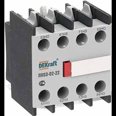 Приставка к контактору лиц установка ПК03-02-22 24105DEK Приставка к контактору лиц установка ПК03-02-22 24105DEK