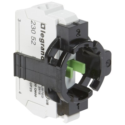 Блок контактов 1HO без инд. с пружин. клеммами Osmoz 023052 Блок контактов 1HO без инд. с пружин. клеммами Osmoz 023052