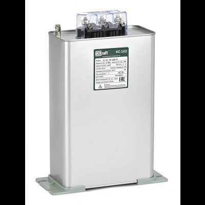 DEKraft Косинусный конденсатор трехфазный 400В, 40кВАр серии КС-102 50475DEK DEKraft Косинусный конденсатор трехфазный 400В, 40кВАр серии КС-102 50475DEK