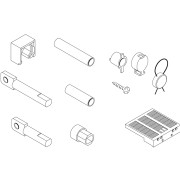 Комплект зажимов для заднего присоединения стационарного ВА50-39Про с плоскими зажимами 7003123