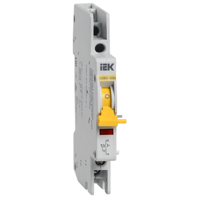 Контакт состояния КСВ47-60М на DIN-рейку для ВА47-60M IEK MVA31D-AK-1 Контакт состояния КСВ47-60М на DIN-рейку для ВА47-60M IEK MVA31D-AK-1