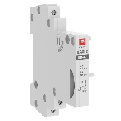 Блок-контакт БК-47 EKF Basic mdbc-47-bas Блок-контакт БК-47 EKF Basic mdbc-47-bas