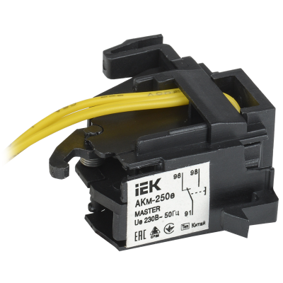 Контакт аварийный АКм-250е (АКм-35) MASTER эл. р. IEK SVA31D-AK-1-02 Контакт аварийный АКм-250е (АКм-35) MASTER эл. р. IEK SVA31D-AK-1-02