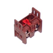 Контакт дополнительный для светосигнальной арматуры NC бордовый EKF PROxima pbn-01-r pbn-01-r