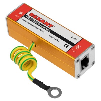 Грозозащита витой пары RJ45 разъем 05-3079 Грозозащита витой пары RJ45 разъем 05-3079