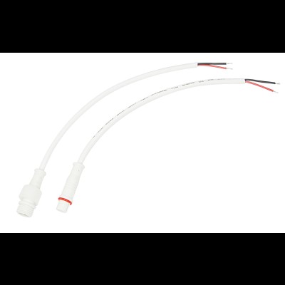 Соединительный кабель 2pin герметичный IP67 2х0.35 мм 300 V белый 11-9320 Соединительный кабель 2pin герметичный IP67 2х0.35 мм 300 V белый 11-9320