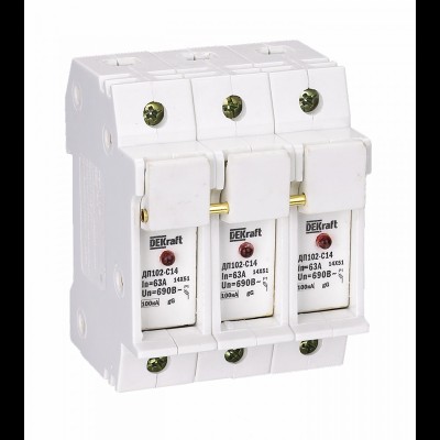 Держатель предохр. типа C14 со светодиодной и 21388DEK Держатель предохр. типа C14 со светодиодной и 21388DEK