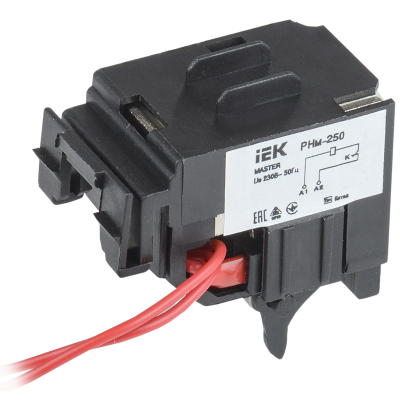 Расцепитель независимый РНм-250 (РНм-35) 220В MASTER IEK SVA30D-RN-02 Расцепитель независимый РНм-250 (РНм-35) 220В MASTER IEK SVA30D-RN-02