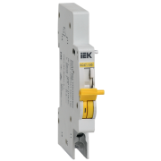 Контакт состояния КС47-150 на DIN-рейку для ВА47-150 IEK MVA50D-KS-1