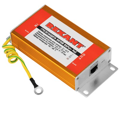 Грозозащита витой пары разъем RJ45 с PoE 05-3079-1 Грозозащита витой пары разъем RJ45 с PoE 05-3079-1