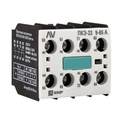 Приставка контактная ПКЭ-22 9-70А EKF AVERES ctr-ax-22-f-9-70-av Приставка контактная ПКЭ-22 9-70А EKF AVERES ctr-ax-22-f-9-70-av