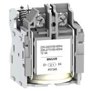 Расцепитель UBR/MN 200/240В 50/60Гц NSX100/630 LV429407