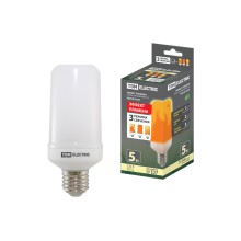 Светодиодная лампа "Эффект пламени"