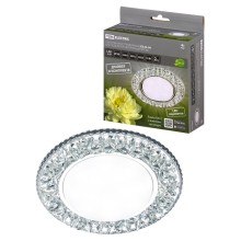 Светильники встраиваемые серии СВ (точечные) GX53 с LED подсветкой