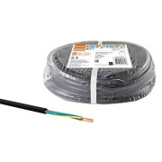 Провод ПВСмб 4х0,75 (5м), черный Народный