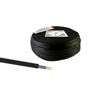 Шнур ШВВПмб 2х0,75 (200м), черный Народный