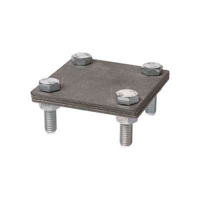 Зажим соединительный 4-х болтовой полоса-полоса 40х4 мм, термодиффузия (упак. 1 шт.) TDM Зажим соединительный 4-х болтовой полоса-полоса 40х4 мм, термодиффузия (упак. 1 шт.) TDM